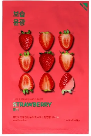 Holika Holika Gesichtsmaske Pure Essence Mask Sheet 20ml - Strawberry - Verkäufer: Parfümerie Wilhelm Haas
