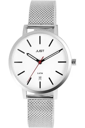 Just Watches Quarzuhr Lenox Just Unisexuhr mit Mesharmband, Edelstahl, Datumsanzeige, 5 - Verkäufer: Shaghafi GmbH