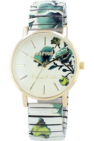 Raptor Quarzuhr Frida Kahlo Edition mit Edelstahlzugband, 3 ATM, inkl. - Verkäufer: Shaghafi GmbH