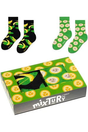 Zooksy Freizeitsocken Lustige Socken mixTURY Box 2 Paar - Verkäufer: NTP New-Tech-Products