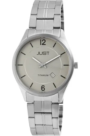 Just Watches Quarzuhr Fenrih Just Herrenuhr mit Gliederarmband, Titan, 5 ATM, graues ZB - Verkäufer: Shaghafi GmbH