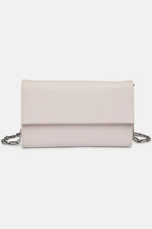 Comma, Tragetasche Clutch aus Glattleder mit Kette, Tragehenkel - Verkäufer: s.Oliver