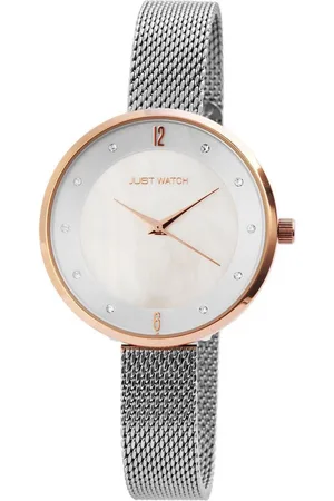 Just Watches Quarzuhr Lindsey mit Edelstahlband, Kristallbesatz, inkl. Geschenkbox - Verkäufer: Shaghafi GmbH