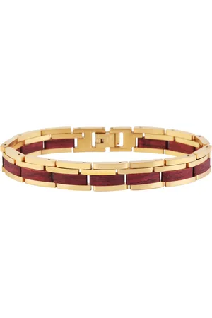 Raptor Edelstahlarmband Nola Armband aus Edelstahl und Wengeholz, kürzbar (Einzeln) - Verkäufer: Shaghafi GmbH