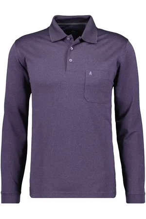 Ragman Langarm-Poloshirt Polo LS fish net - Verkäufer: Fachgeschäft Marquartstein | MAERZ & mehr