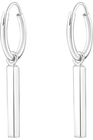 ALEXANDER YORK Paar Creolen Ohrringe CHARM-STAB, 2-tlg. (Ohrringe), 925 Sterling Silber - Verkäufer: