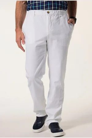 Boston Park 5-Pocket-Jeans Leinenmix-Hose Regular Fit Dehnbund - Verkäufer: Popken Fashion Group