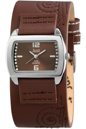 Just Watches Quarzuhr Nima Just JU041 Analog Damenuhr mit Echtlederband - Verkäufer: Shaghafi GmbH