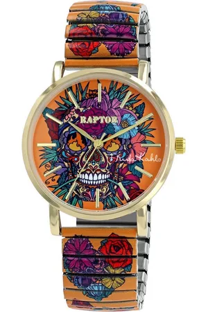 Raptor Quarzuhr Frida Kahlo Edition mit Edelstahlzugband, 3 ATM, inkl. - Verkäufer: Shaghafi GmbH