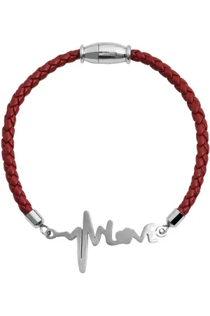 Akzent Lederarmband Tammi Echtlederarmband mit Edelstahlelement (Einzeln), Damen Armband - Verkäufer: Shaghafi GmbH