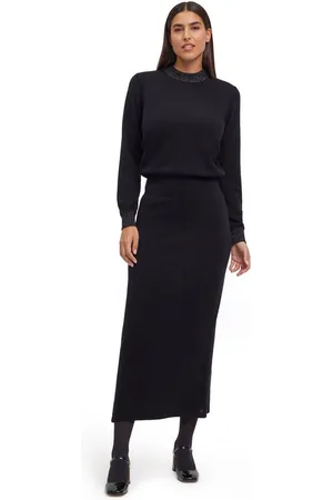 Falke Jerseykleid (1-tlg) aus Merinowolle und weichem Kaschmir - Verkäufer: