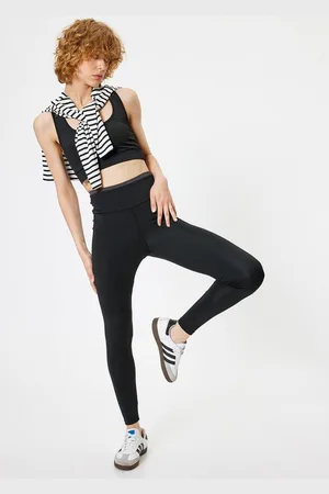 Koton Highwaist Leggings Hohe Leibhöhe Mit Paspelband - Verkäufer: