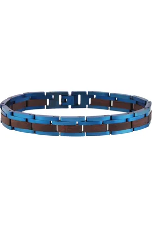 Raptor Edelstahlarmband Nola Armband aus Edelstahl und Wengeholz, kürzbar (Einzeln) - Verkäufer: Shaghafi GmbH