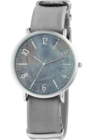 Excellanc Quarzuhr EX0172 Armbanduhr Herren Armband aus Lederimitat, braun, Herrenuhr Lederimitat - Verkäufer: Shaghafi GmbH