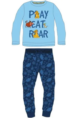 Disney Pyjama Langer Pyjama "Play - Eat - Roar", König der Löwen, Größen 98-128 (Set, 2 tlg) - Verkäufer: kaufhaus-chemnitz