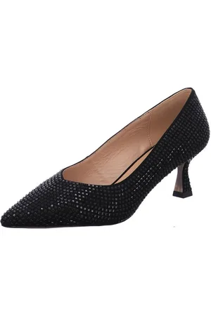 Alma en Pena Black sueder Ballerina - Verkäufer: Schuhhaus Lötte