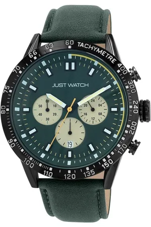Just Watches Chronograph Caspian mit Echtlederarmband, 5 ATM, Chronograph - Verkäufer: Shaghafi GmbH