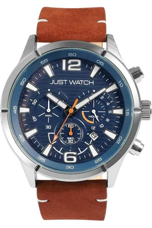 Just Watches Chronograph Evander mit Echtlederarmband, 5 ATM, inkl. Geschenkbox - Verkäufer: Shaghafi GmbH