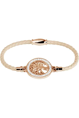 Akzent Armband Leah Armband aus Lederimitat, geflochten mit (Einzeln), Damen Armband - Verkäufer: Shaghafi GmbH