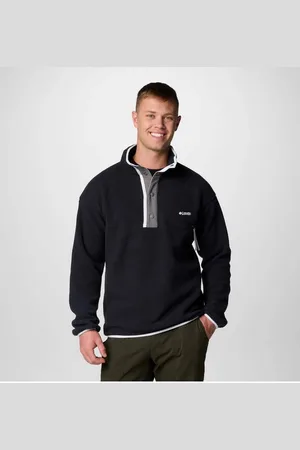 Columbia Trainingspullover Herren Fleecepullover HELVETIA II HALF SNAP FLEECE (1-tlg) - Verkäufer: engelhorn
