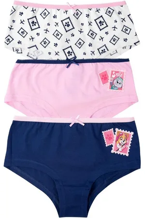 Paw Patrol Slip Kinder Unterhose Unterwäsche Rosa/Weiß/Blau (3er Pack) - Verkäufer: IM-Trading