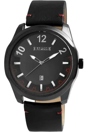 Raptor Quarzuhr Charley Herrenuhr "Charley" mit Echtlederarmband - Verkäufer: Shaghafi GmbH