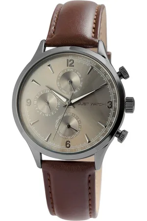 Just Watches Multifunktionsuhr Menzie mit Echtlederarmband, 3 ATM, inkl. Geschenkbox - Verkäufer: Shaghafi GmbH