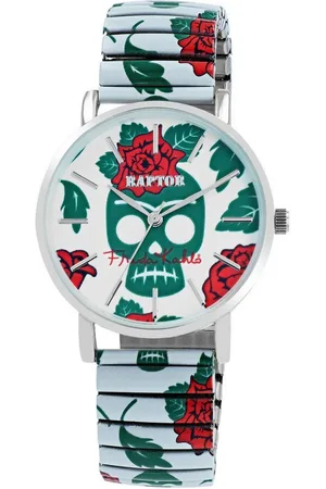Raptor Quarzuhr Frida Kahlo Edition mit Edelstahlzugband, 3 ATM, inkl. - Verkäufer: Shaghafi GmbH