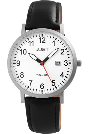 Just Watches Quarzuhr JU20041 Just Herren Titan Uhren mit Echtlederband im 3er-Set, 5% - Verkäufer: Shaghafi GmbH