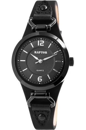 Raptor Quarzuhr Classic Damenuhr "Classic" Echtlederarmband - Verkäufer: Shaghafi GmbH