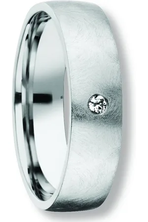 ONE ELEMENT Silberring Zirkonia Freundschaft Partner Ring aus 925 Silber, Damen Silber Schmuck Freundschaft / Partner