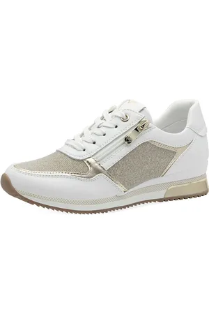 Marco Tozzi 2-23713-41 137 White Gold Sneaker - Verkäufer: Schuhkings