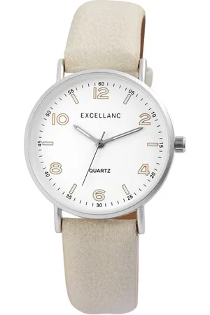 Excellanc Quarzuhr EX0354 Unisexuhr mit Band aus Lederimitat, Herrenuhr Lederimitat - Verkäufer: Shaghafi GmbH