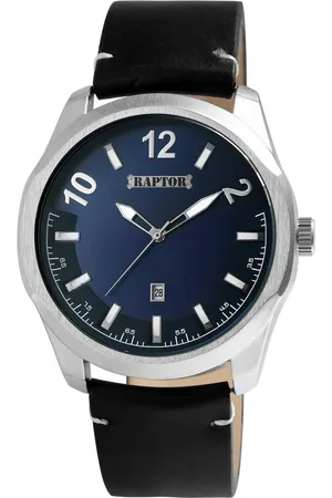 Raptor Quarzuhr Charley Herrenuhr "Charley" mit Echtlederarmband - Verkäufer: Shaghafi GmbH