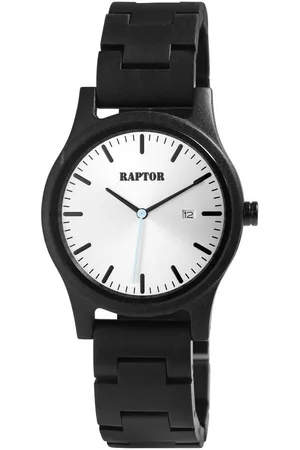 Raptor Quarzuhr Malte mit Holzarmband, 3 ATM, inkl. Geschenkbox - Verkäufer: Shaghafi GmbH