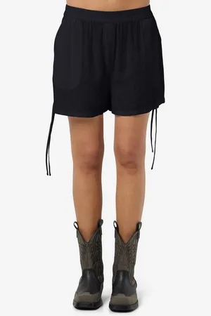 Noisy May Shorts Leinen Freizeitshorts mit elastischem Bund NMLEILANI TIE SHORTS WVN - Verkäufer: ARIZONAS