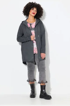 Angel of Style Sweatjacke Sweatjacke offene Form Kapuze - Verkäufer: Popken Fashion Group