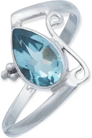 mantraroma Silberring UHA aus 925 Silber mit Topas (Ring mit Schmuckbeutel), Damenring aus 925er Silber - Verkäufer: