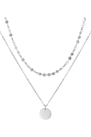 GOOD.designs Kette mit Anhänger, mehrreihig mit Coin-Anhänger - Verkäufer: GUTEMARKEN