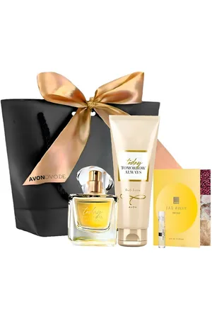 Avon Eau de Parfum TTA TODAY 50 ml Luxuriöses blumiges Duftset mit Parfum Körperlotion, 4-tlg., Blumiges 2-teiliges Duftset mit edlem, langanhaltendem Duft - Verkäufer: Cultzen