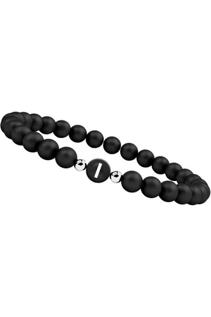 GOOD.designs Perlenarmband (1-tlg), aus Achat-Steinen mit dem Buchstaben I - Verkäufer: GUTEMARKEN