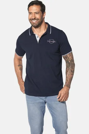 Jan Vanderstorm Poloshirt PERDER mit Kontrastdetails - Verkäufer: VANDERSTORM VENTURES