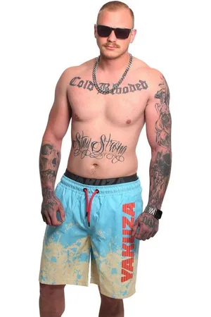 Yakuza Badeshorts Splash Allover - Verkäufer: Lunats Streetwear