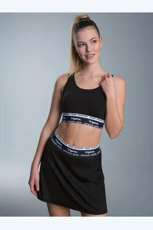 Trigema Sweater Sport-Set aus Sport-Bustier und Skort