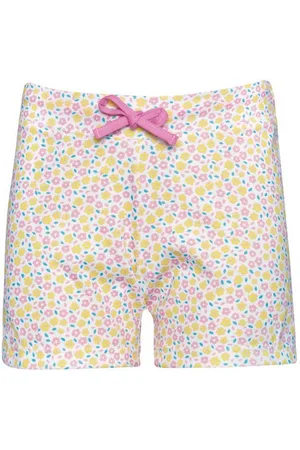 Trigema Bermudas Shorts mit Allover Blumen-Print (1-tlg)