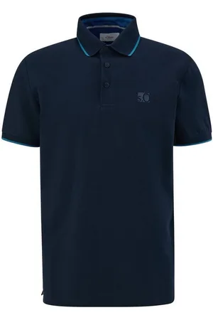 QS by s.Oliver Poloshirt Big Size (1-tlg) Kragen, Köpfe, Logo - Verkäufer: LuriX