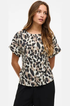 VILA Kurzarmshirt VIJOSA S/S TOP - NOOS