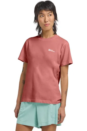 Jack Wolfskin T-Shirt ESSENTIAL T W weiches, klassisches T-Shirt aus atmungsaktiver Bio-Baumwolle