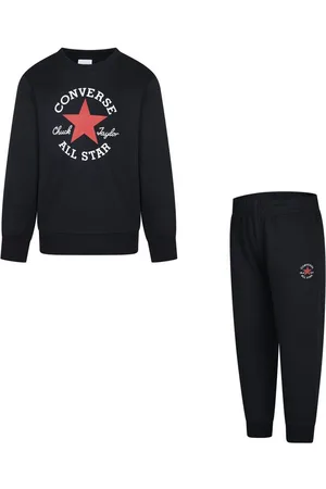 Converse Jogginganzug CNVB DISSECTED CTP FLC CREW SE (2-tlg), für Kinder