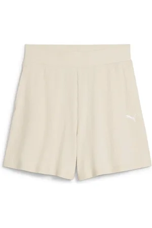 PUMA Trainingsshorts ESS ELEVATED HIGH-RISE RIB SHORTS 5"